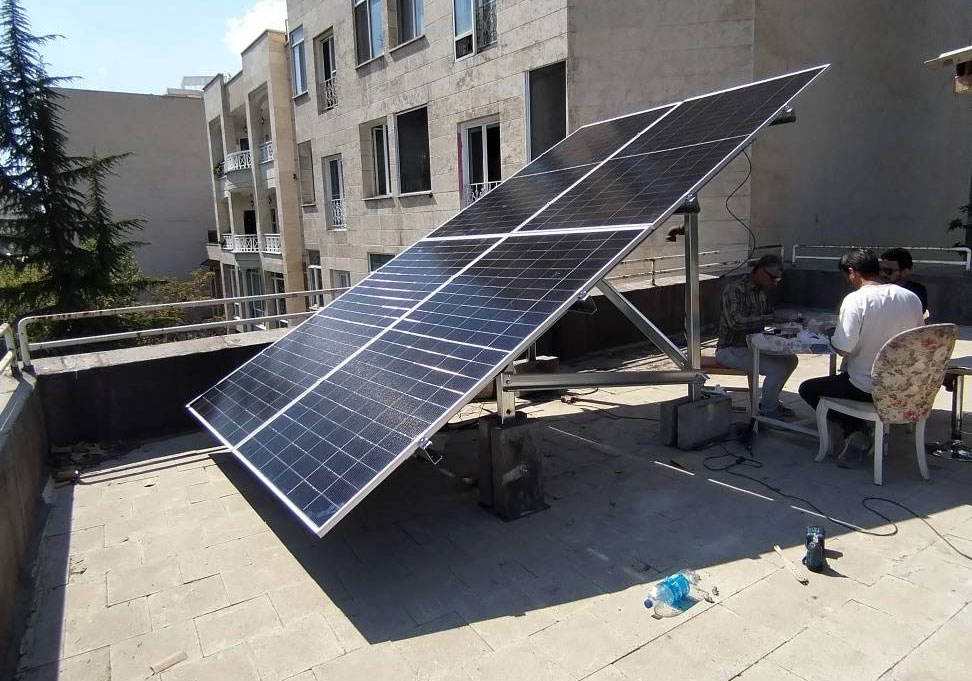 طراحی و اجرای پروژه‌ی نیروگاه 3 کیلووات off grid در تهران